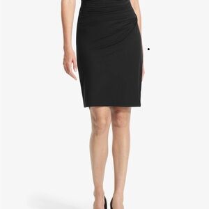 MM Lafleur Elegant Black Pencil Skirt